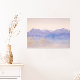 Plakat samoprzylepny Niebieska mgła Arthur B. Davies. Reprodukcja obrazu