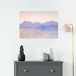 Plakat samoprzylepny Niebieska mgła Arthur B. Davies. Reprodukcja obrazu