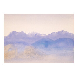 Plakat Niebieska mgła Arthur B. Davies. Reprodukcja obrazu