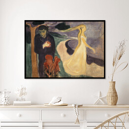 Plakat w ramie Edvard Munch Separation Reprodukcja obrazu