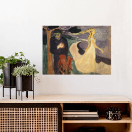 Plakat samoprzylepny Edvard Munch Separation Reprodukcja obrazu