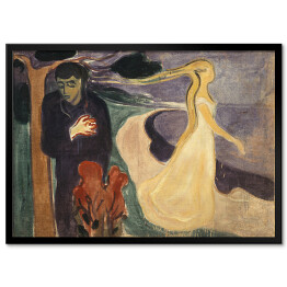 Plakat w ramie Edvard Munch Separation Reprodukcja obrazu