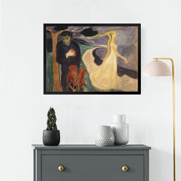 Obraz w ramie Edvard Munch Separation Reprodukcja obrazu