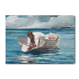Obraz na płótnie Winslow Homer The Water Fan Reprodukcja