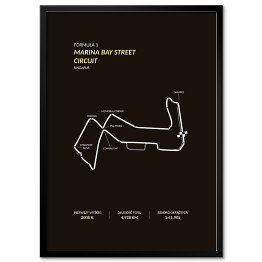 Obraz klasyczny Marina Bay Street Circuit - Tory wyścigowe Formuły 1