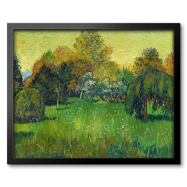 Obraz w ramie Vincent van Gogh Ogród Poety. Reprodukcja