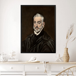 Obraz w ramie El Greco "Portret Antonio de Covarrubias" - reprodukcja