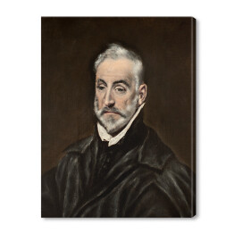 Obraz na płótnie El Greco "Portret Antonio de Covarrubias" - reprodukcja