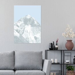 Plakat Makalu - szczyty górskie