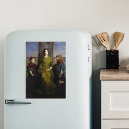 Magnes dekoracyjny Abbott Handerson Thayer Virgin Enthroned Reprodukcja obrazu