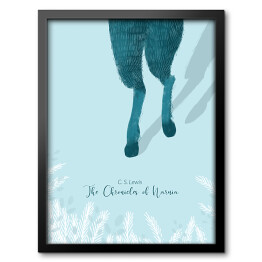 Obraz w ramie "Opowieści z Narnii" - ilustracja
