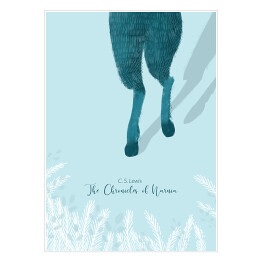 Plakat samoprzylepny "Opowieści z Narnii" - ilustracja