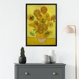Obraz w ramie Vincent van Gogh "Słoneczniki" - reprodukcja