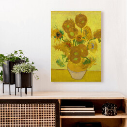 Obraz klasyczny Vincent van Gogh "Słoneczniki" - reprodukcja