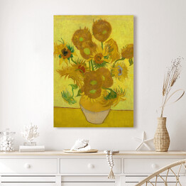 Obraz na płótnie Vincent van Gogh "Słoneczniki" - reprodukcja