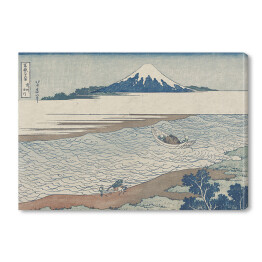 Obraz na płótnie Hokusai Katsushika. Rzeka Jewel w prowincji Musashi. Reprodukcja