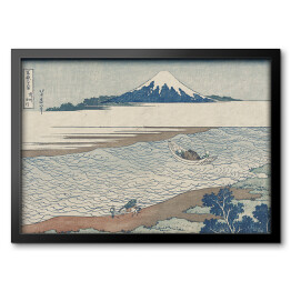 Obraz w ramie Hokusai Katsushika. Rzeka Jewel w prowincji Musashi. Reprodukcja