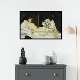 Plakat w ramie Edouard Manet "Olimpia" - reprodukcja