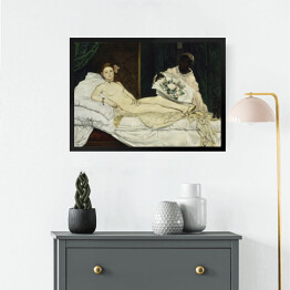 Obraz w ramie Edouard Manet "Olimpia" - reprodukcja