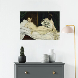 Plakat Edouard Manet "Olimpia" - reprodukcja