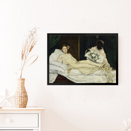 Obraz w ramie Edouard Manet "Olimpia" - reprodukcja