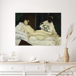 Plakat samoprzylepny Edouard Manet "Olimpia" - reprodukcja