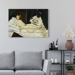 Obraz na płótnie Edouard Manet "Olimpia" - reprodukcja