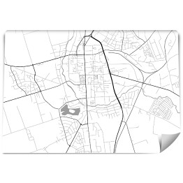 Minimalistyczna mapa Suwałki