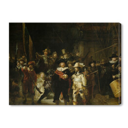 Rembrandt "Straż nocna" - reprodukcja