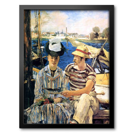 Obraz w ramie Edouard Manet "Argenteuil" - reprodukcja