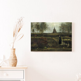 Obraz na płótnie Vincent van Gogh "Ogród plebanii w Nuenen" Reprodukcja