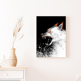 Obraz na płótnie Wiedźmin - wilk Wiedźmin