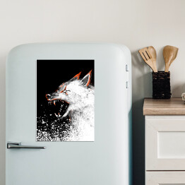 Magnes dekoracyjny Wiedźmin - wilk Wiedźmin