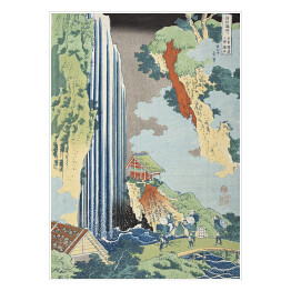 Plakat samoprzylepny Hokusai Katsushika. Omohan ai-zuri. Reprodukcja
