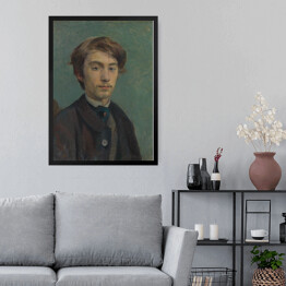 Obraz w ramie Henri de Toulouse-Lautrec "Portret Emile’a Bernarda" - reprodukcja