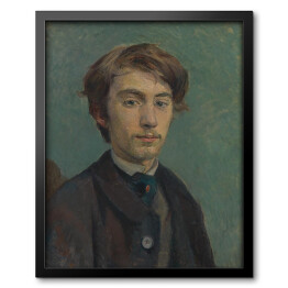 Obraz w ramie Henri de Toulouse-Lautrec "Portret Emile’a Bernarda" - reprodukcja