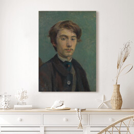 Obraz na płótnie Henri de Toulouse-Lautrec "Portret Emile’a Bernarda" - reprodukcja