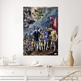 Plakat El Greco "Męczeństwo świętego Maurycego" - reprodukcja
