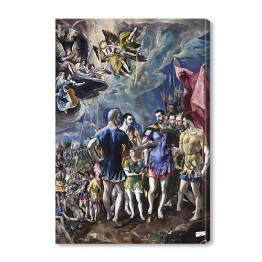 Obraz na płótnie El Greco "Męczeństwo świętego Maurycego" - reprodukcja