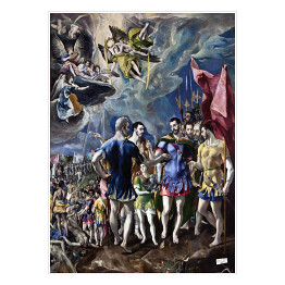 Plakat El Greco "Męczeństwo świętego Maurycego" - reprodukcja