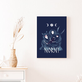 Obraz na płótnie Norny - mitologia nordycka