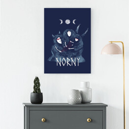 Obraz klasyczny Norny - mitologia nordycka