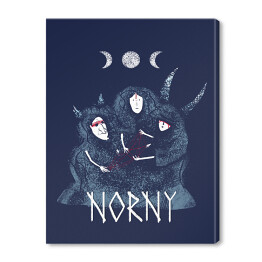 Obraz na płótnie Norny - mitologia nordycka