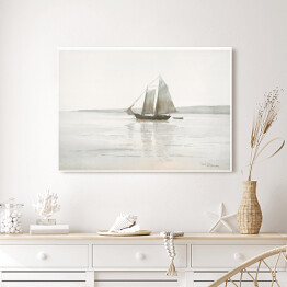 Obraz klasyczny Will S. Robinson Statek na morzu Reprodukcja obrazu