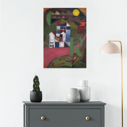 Plakat samoprzylepny Paul Klee Villa R Reprodukcja obrazu