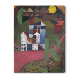 Obraz na płótnie Paul Klee Villa R Reprodukcja obrazu