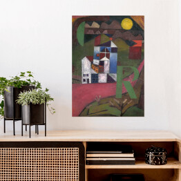 Plakat Paul Klee Villa R Reprodukcja obrazu