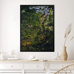 Obraz w ramie Abbott Handerson Thayer Paw wśród drzew Reprodukcja obrazu