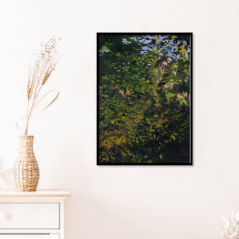 Plakat w ramie Abbott Handerson Thayer Paw wśród drzew Reprodukcja obrazu