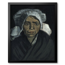 Obraz w ramie Vincent van Gogh Head of a Peasant Woman. Reprodukcja